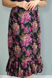 Cotton Night Dress with Print