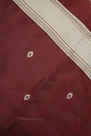 Soft Silk Saree with Floral Print & Tassels