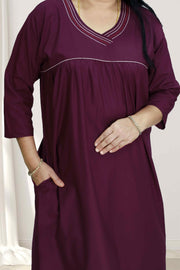 Elegant Rayon Nighty