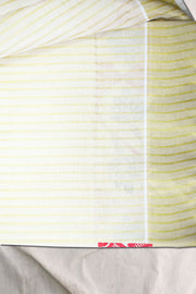 Kerala Set Saree – Lines with Golden Kasavu Border