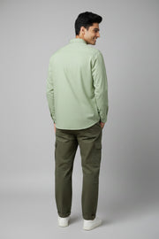 SSS UrbanSoft Satin Cotton Casual Shirt