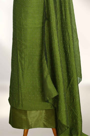 Silk Churidar Material – Stone with Mirror Work