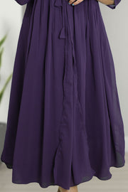 Overcoat Flared Kurti – Cut Bead, Sequins & Stone Work