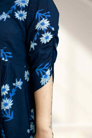 Cotton Short Kurti – Floral Charm