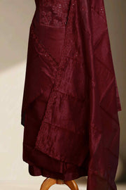 Grace Bloom Silk Churidar Material
