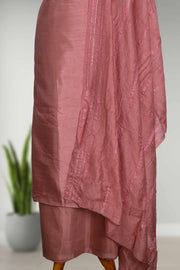 Elegant Silk Churidar Material Set