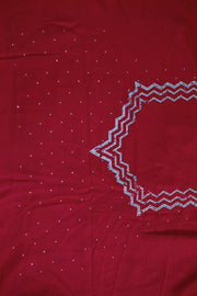 Chiffon Fancy Saree with Stone Work