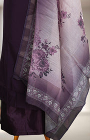 Silk Churidar Material – Thread Work with Stone Detailing