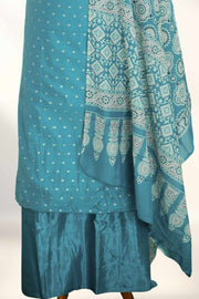 Silk Churidar Material Butta Work