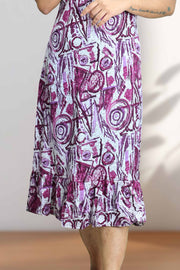 Cotton Night Dress – Printed Comfort Wear