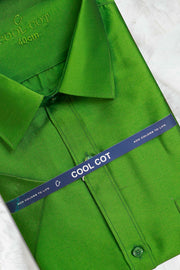 Half Sleeve Silk Formal Shirt
