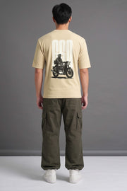 Hog & Fog Drop Shoulder Five Sleeve T-Shirt – GT 650 Print
