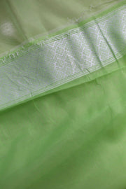 Cotton Silk Saree with Silver Thread Work