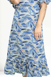 Semi Chiffon Night Dress