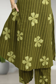 Cotton Co-Ord Set – Floral Print