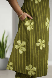 Cotton Co-Ord Set – Floral Print