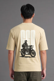 Hog & Fog Drop Shoulder Five Sleeve T-Shirt – GT 650 Print