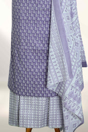 Poly Cotton Churidar Material – Thread & Sequins Work