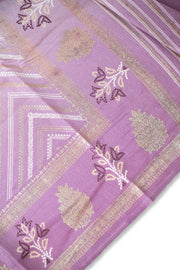 Ruby ZigZag Synthetic Saree