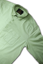 SSS UrbanSoft Satin Cotton Casual Shirt