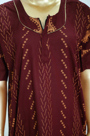 Cotton Nighty – Yoke Design