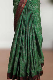 Varanasi Saree – Body Check with Contrast Border