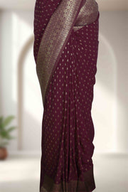 Banarasi Silk Saree – Mango Motif