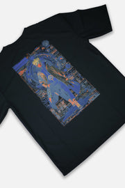 Hog & Fog Drop Shoulder Five Sleeve T-Shirt – Strange Print