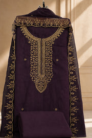 Golden Elegance Georgette Churidar Material