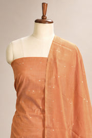 Golden Kasavu Silk Churidar Material