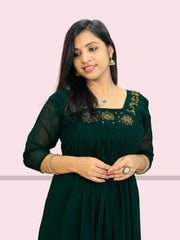 Flared Georgette Kurti