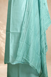 Silk Churidar Material – Golden Thread Work with Sequins