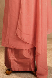 Georgette Churidar Material – Golden Thread Work