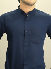 Casual Satin Cotton Shirt