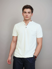 HOG & FOG Chinese Collar T-Shirt