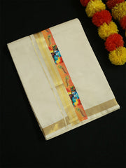 Men's Cotton Dhoti - Ajrakh Special Print - 749/-