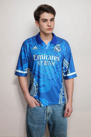 Oversized Jersey – Printed Five Sleeve