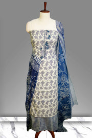 Cotton Churidar Material – Floral Grace Edition