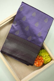 Soft Silk Saree – Body Print with Border & Rich Pallu