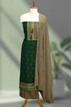 Cotton Churidar Material with Mirror Work