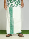 Men Printed Pure Cotton Tribal Dhoti - 249/-