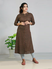 Women's Cotton Printed Flair Kurti - 429/-