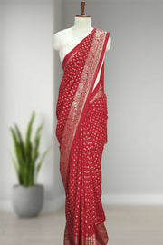 Fancy Saree – Golden Print