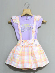 Girls Romper Skirt & Top