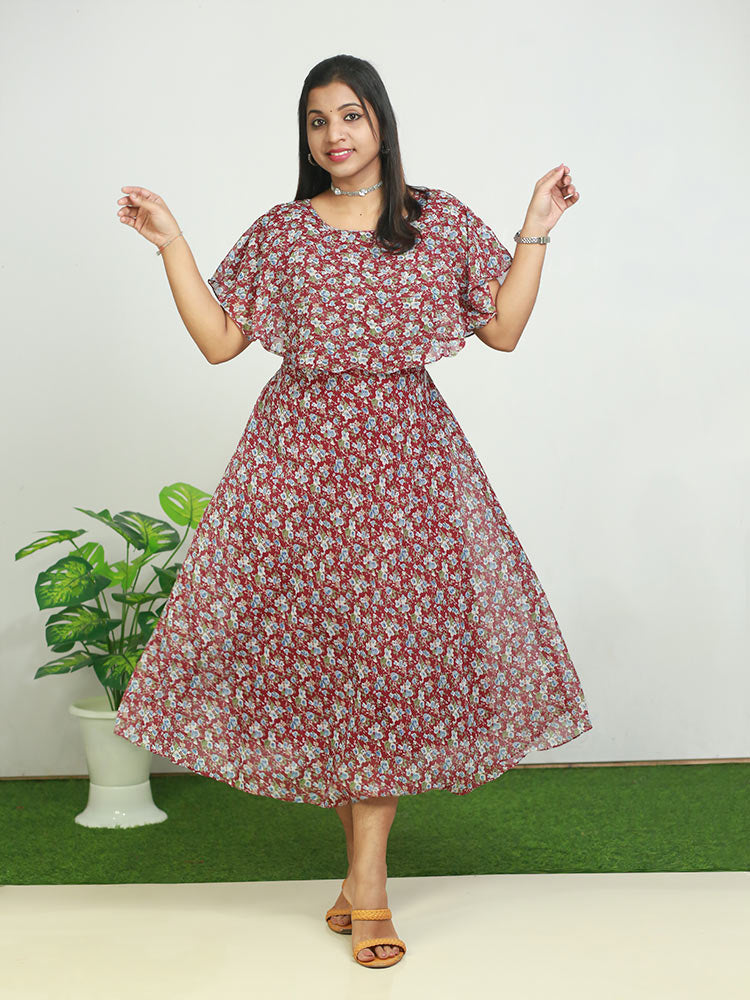 Maternity/ Feeding Kurti (Poncho Model) –1