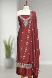 Silk Churidar Material