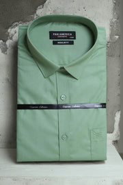 Pan America Solid Long Sleeves Formal Shirt