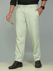 Satin Print Mens casual Trousers