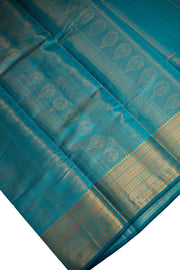 Semi Silk Saree Golden Work with Border