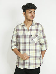 Men Regular Fit Full Sleeve Casual Shirt Only 348/-